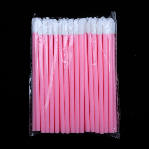 일회용 립브러쉬 핑크 50개
