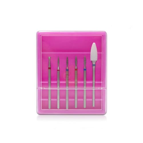 네일 젤 제거 케어 드릴 비트 6종 세트