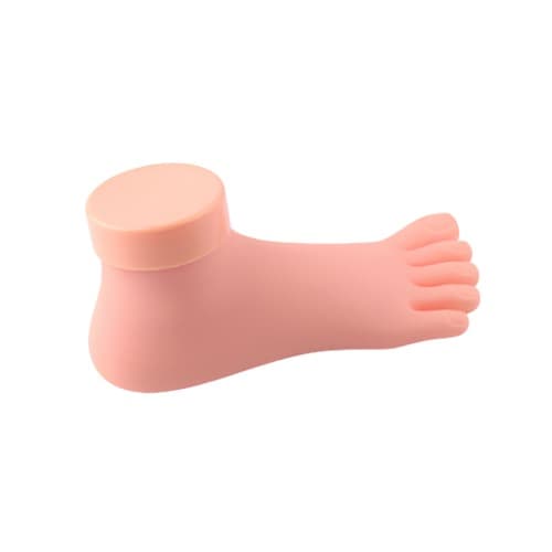 네일 국가고시 실기 자격증 재료 인조 발 마네킹