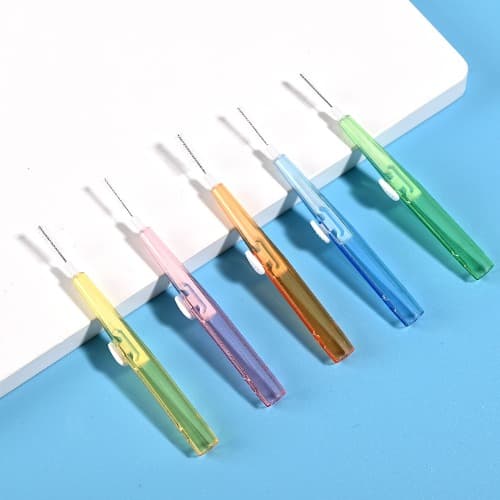 푸시풀 타입 속눈썹 미니 브러쉬(20개입)