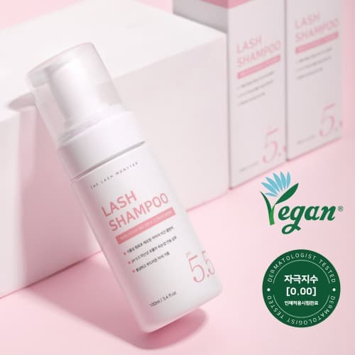 래쉬몬스터 비건 래쉬 샴푸 5.5 100ml