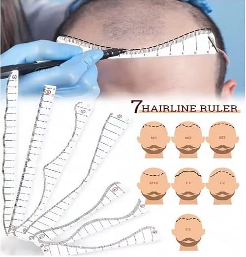 헤어라인 마법사 가이드 7종세트