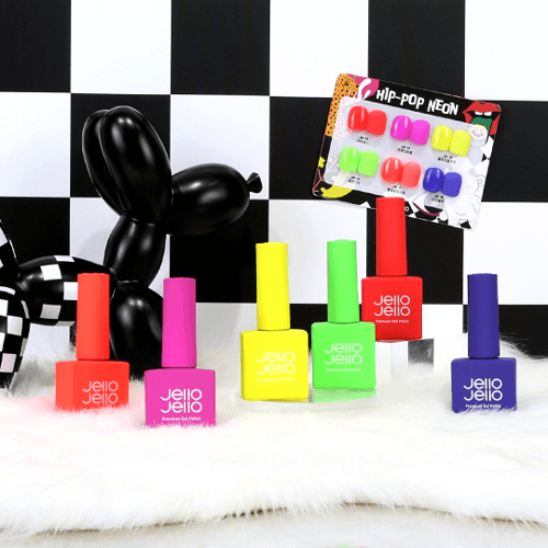젤로젤로 힙-팝 네온 컬렉션 6종