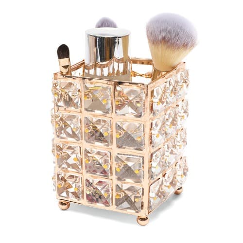 고급 크리스탈 브러쉬꽂이 보관함 정리함