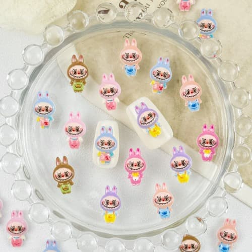 라부부 전신 캐릭터 네일파츠 10개입 7종