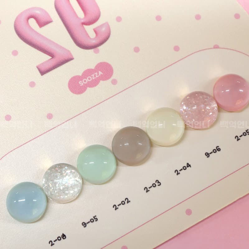 수짜 29 디저트 시럽 글리터젤 7종 세트