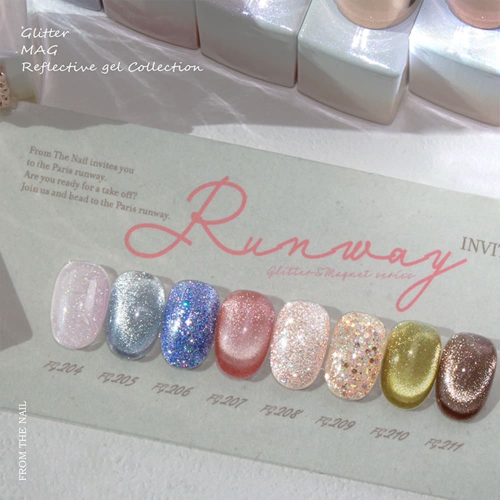 프롬 더 네일 런웨이 8종 세트