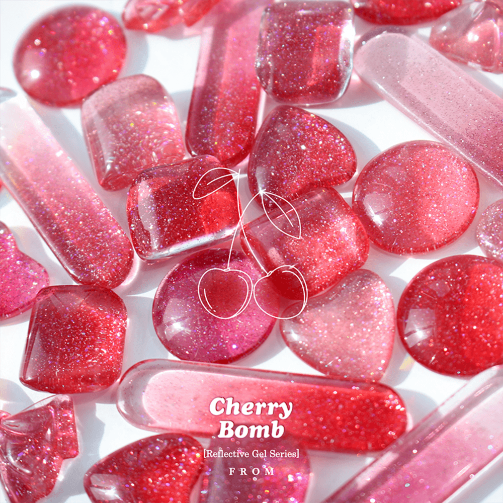 프롬 더 네일 체리밤 반사 시럽 젤 6종 세트