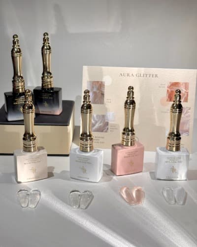 아우라글리터 웨딩시리즈4종 + 연장젤2종